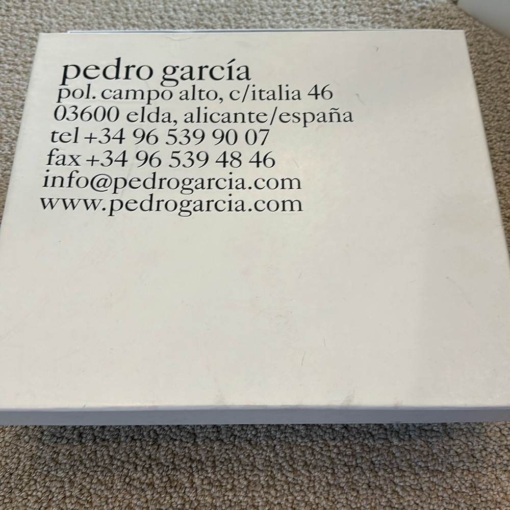 Pedro Garcia NWOT platform mule